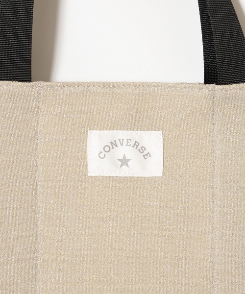 CONVERSE（コンバース）の「【CONVERSE】ARCH LOGO GATHER TOTE BAG/手提げ/肩掛け/トートバッグ/コンバース（トートバッグ・レディース・ブラウン/ピンク/ホワイト・FREE）」の10枚目の写真