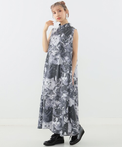 mmts(マミタス)の「【COLLABORATION】unoa / ノースリ ワンピース(ワンピース・レディース・ブラック/ブラウン・SMALL/MEDIUM)」の10枚目の写真