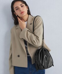 green label relaxing | 2WAY ソフトエナメル 巾着バッグ(ショルダーバッグ)