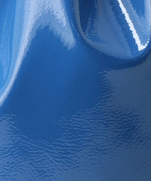 green label relaxing（グリーンレーベルリラクシング）の「2WAY ソフトエナメル 巾着バッグ（ショルダーバッグ・レディース・グレー/コバルトブルー/ブラック・FREE）」の21枚目の写真