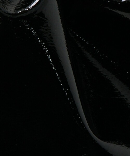 green label relaxing（グリーンレーベルリラクシング）の「2WAY ソフトエナメル 巾着バッグ（ショルダーバッグ・レディース・グレー/コバルトブルー/ブラック・FREE）」の13枚目の写真