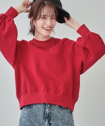 Cutie Blonde | 【洗える/S-LL/SHOO WARM】ラグランあったか裏起毛スウェット(Tシャツ/カットソー)