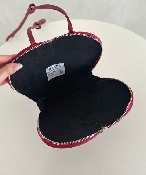 【SKOOT】ハートバッグ レザーショルダーバッグ 送関込 セール】【ショルダー調整可能】ハート型PUショルダーバッグ