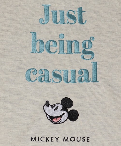 Disney(ディズニー)の「【DISNEY/ディズニー】ポンチ キャラクター刺繍BIGプルパーカー(パーカー・レディース・ライラック/ライトピンク/オートミール/ミント・L/M)」の6枚目の写真