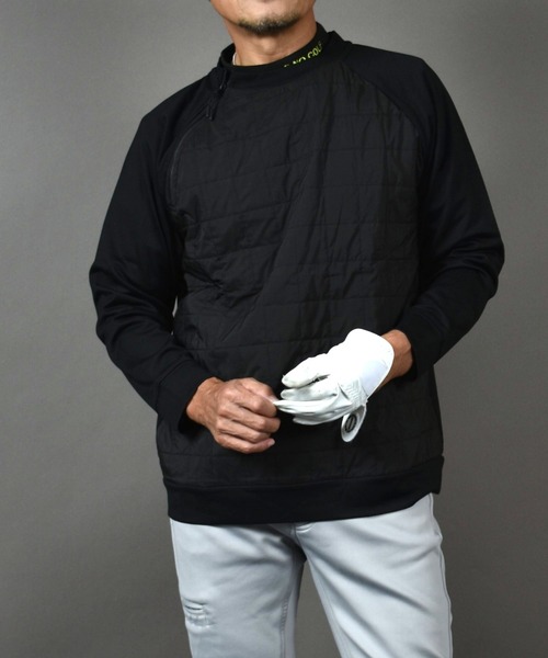 ニット＆キルティング ハイブリッド プルオーバー ゴルフジャケット（ゴルフグッズ）｜COMON GOLF（コモンゴルフ）