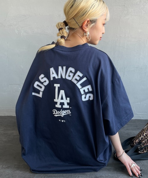 【WEB先行予約】[FANATICS/ファナティクス] 別注 MLBバックプリントTシャツ（Tシャツ/カットソー）｜MLB（メジャーリーグベースボール）