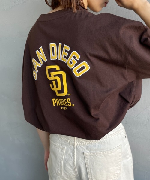 【WEB先行予約】[FANATICS/ファナティクス] 別注 MLBバックプリントTシャツ（Tシャツ/カットソー）｜MLB（メジャーリーグベースボール）Tシャツ/カットソー