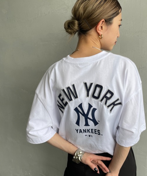 【WEB先行予約】[FANATICS/ファナティクス] 別注 MLBバックプリントTシャツ（Tシャツ/カットソー）｜MLB（メジャーリーグベースボール）