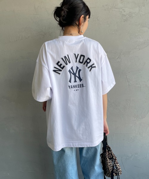 【WEB先行予約】[FANATICS/ファナティクス] 別注 MLBバックプリントTシャツ（Tシャツ/カットソー）｜MLB（メジャーリーグベースボール）