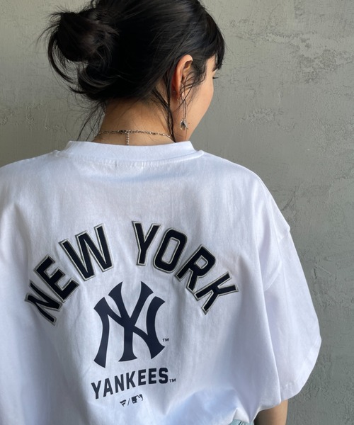 【WEB先行予約】[FANATICS/ファナティクス] 別注 MLBバックプリントTシャツ（Tシャツ/カットソー）｜MLB（メジャーリーグベースボール）