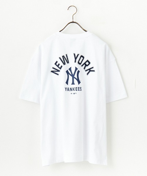 【WEB先行予約】[FANATICS/ファナティクス] 別注 MLBバックプリントTシャツ（Tシャツ/カットソー）｜MLB（メジャーリーグベースボール）