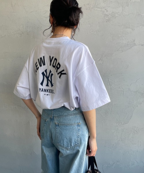 【WEB先行予約】[FANATICS/ファナティクス] 別注 MLBバックプリントTシャツ（Tシャツ/カットソー）｜MLB（メジャーリーグベースボール）