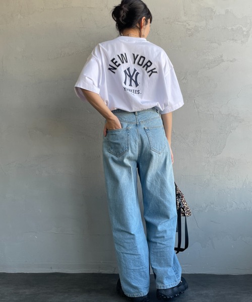 【WEB先行予約】[FANATICS/ファナティクス] 別注 MLBバックプリントTシャツ（Tシャツ/カットソー）｜MLB（メジャーリーグベースボール）