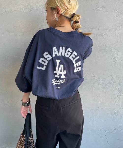 【WEB先行予約】[FANATICS/ファナティクス] 別注 MLBバックプリントTシャツ（Tシャツ/カットソー）｜MLB（メジャーリーグベースボール）