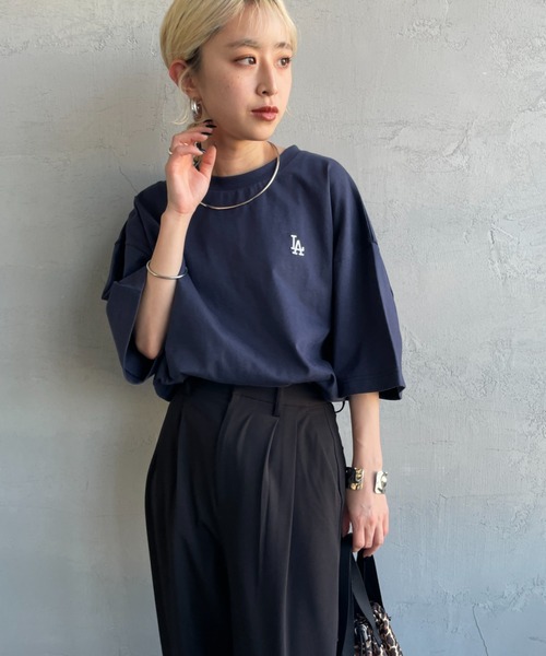 【WEB先行予約】[FANATICS/ファナティクス] 別注 MLBバックプリントTシャツ（Tシャツ/カットソー）｜MLB（メジャーリーグベースボール）