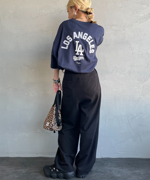 【WEB先行予約】[FANATICS/ファナティクス] 別注 MLBバックプリントTシャツ（Tシャツ/カットソー）｜MLB（メジャーリーグベースボール）