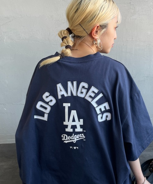【WEB先行予約】[FANATICS/ファナティクス] 別注 MLBバックプリントTシャツ（Tシャツ/カットソー）｜MLB（メジャーリーグベースボール）