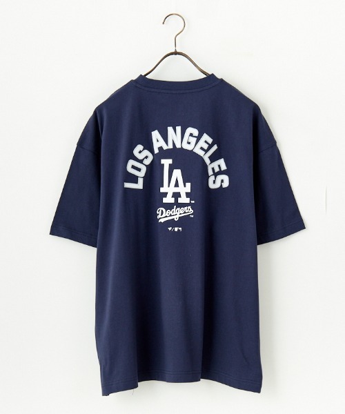 【WEB先行予約】[FANATICS/ファナティクス] 別注 MLBバックプリントTシャツ（Tシャツ/カットソー）｜MLB（メジャーリーグベースボール）