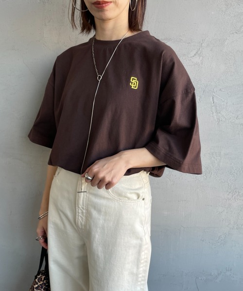 【WEB先行予約】[FANATICS/ファナティクス] 別注 MLBバックプリントTシャツ（Tシャツ/カットソー）｜MLB（メジャーリーグベースボール）