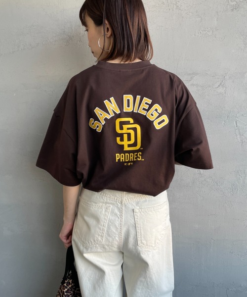 【WEB先行予約】[FANATICS/ファナティクス] 別注 MLBバックプリントTシャツ（Tシャツ/カットソー）｜MLB（メジャーリーグベースボール）