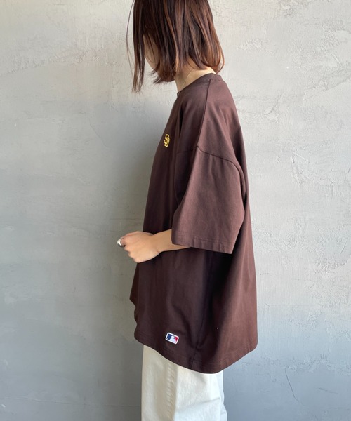 【WEB先行予約】[FANATICS/ファナティクス] 別注 MLBバックプリントTシャツ（Tシャツ/カットソー）｜MLB（メジャーリーグベースボール）