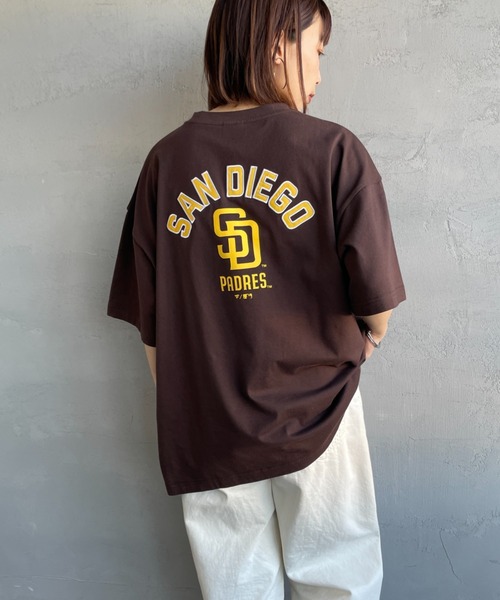 【WEB先行予約】[FANATICS/ファナティクス] 別注 MLBバックプリントTシャツ（Tシャツ/カットソー）｜MLB（メジャーリーグベースボール）