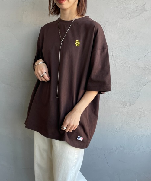 【WEB先行予約】[FANATICS/ファナティクス] 別注 MLBバックプリントTシャツ（Tシャツ/カットソー）｜MLB（メジャーリーグベースボール）