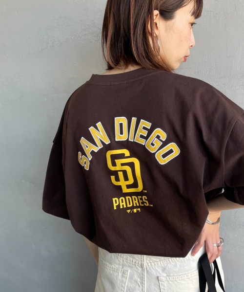 【WEB先行予約】[FANATICS/ファナティクス] 別注 MLBバックプリントTシャツ（Tシャツ/カットソー）｜MLB（メジャーリーグベースボール）