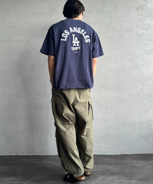 【WEB先行予約】[FANATICS/ファナティクス] 別注 MLBバックプリントTシャツ（Tシャツ/カットソー）｜MLB（メジャーリーグベースボール）