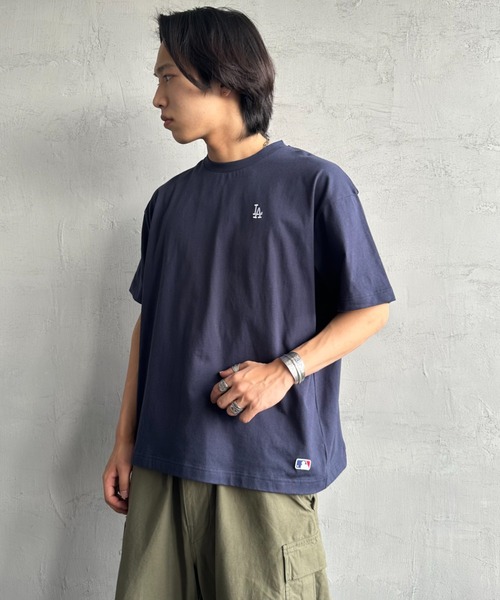 【WEB先行予約】[FANATICS/ファナティクス] 別注 MLBバックプリントTシャツ（Tシャツ/カットソー）｜MLB（メジャーリーグベースボール）