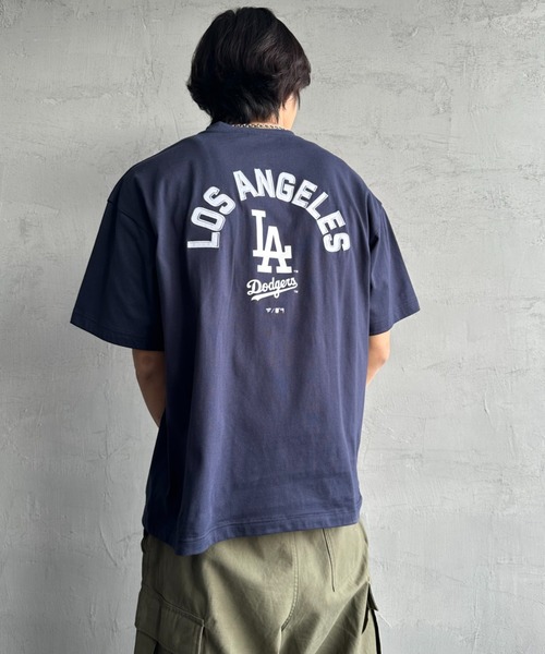 【WEB先行予約】[FANATICS/ファナティクス] 別注 MLBバックプリントTシャツ（Tシャツ/カットソー）｜MLB（メジャーリーグベースボール）