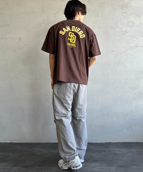 【WEB先行予約】[FANATICS/ファナティクス] 別注 MLBバックプリントTシャツ（Tシャツ/カットソー）｜MLB（メジャーリーグベースボール）