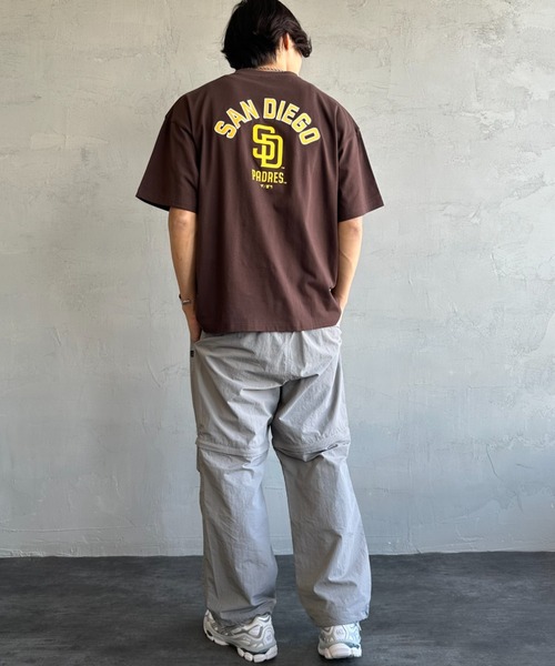 【WEB先行予約】[FANATICS/ファナティクス] 別注 MLBバックプリントTシャツ（Tシャツ/カットソー）｜MLB（メジャーリーグベースボール）