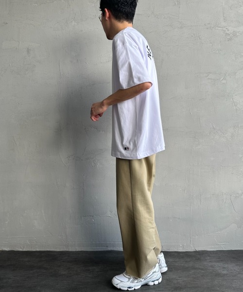 【WEB先行予約】[FANATICS/ファナティクス] 別注 MLBバックプリントTシャツ（Tシャツ/カットソー）｜MLB（メジャーリーグベースボール）