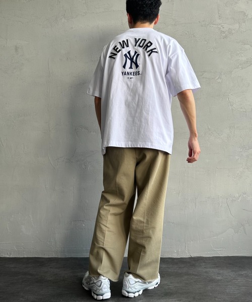 【WEB先行予約】[FANATICS/ファナティクス] 別注 MLBバックプリントTシャツ（Tシャツ/カットソー）｜MLB（メジャーリーグベースボール）