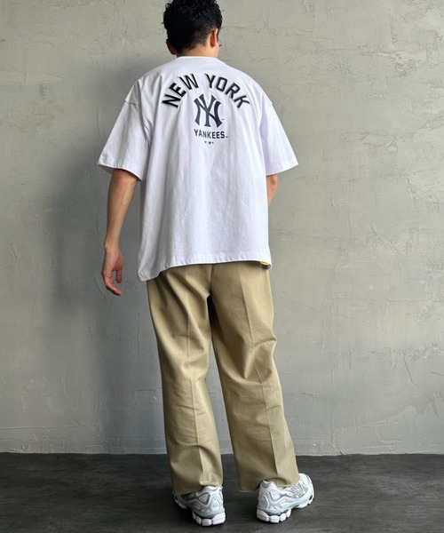 【WEB先行予約】[FANATICS/ファナティクス] 別注 MLBバックプリントTシャツ（Tシャツ/カットソー）｜MLB（メジャーリーグベースボール）