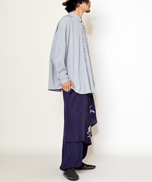 【チャイハネ】スプラムMEN'Sシャツ(シャツ/ブラウス)|チャイハネ(チャイハネ) 【チャイハネ】スプラムMEN'Sシャツ(シャツ/ブラウス)|チャイハネ(チャイハネ)