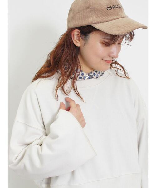 Samansa Mos2(サマンサ モスモス)の「◎ショート丈スウェット(Tシャツ/カットソー・レディース・ブラウン/ピンク/キナリ/ブラック・F)」の20枚目の写真