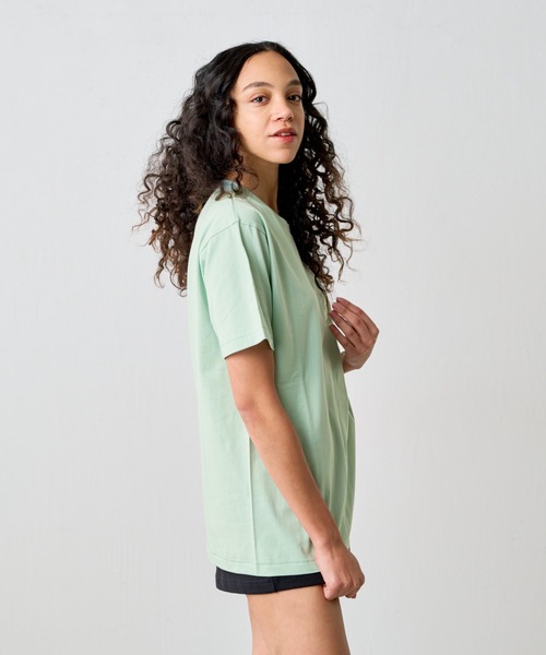 COLONY 2139(コロニートゥーワンスリーナイン)の「ラウンドボディコットンTシャツ(Tシャツ/カットソー・メンズ・サックスブルー/ブラック/グレー/ネイビー/ブラウン/ブラック系その他/ミント/ホワイト・X-SMALL/X-LARGE/LARGE/MEDIUM/SMALL)」の12枚目の写真
