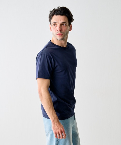 COLONY 2139(コロニートゥーワンスリーナイン)の「ラウンドボディコットンTシャツ(Tシャツ/カットソー・メンズ・サックスブルー/ブラック/グレー/ネイビー/ブラウン/ブラック系その他/ミント/ホワイト・X-SMALL/X-LARGE/LARGE/MEDIUM/SMALL)」の17枚目の写真