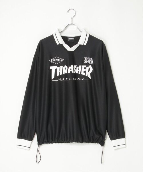 THRASHER(スラッシャー)の「THRASHER スラッシャー ゲームシャツ(Tシャツ/カットソー・メンズ・ホワイト/ブラック・L/M)」の15枚目の写真