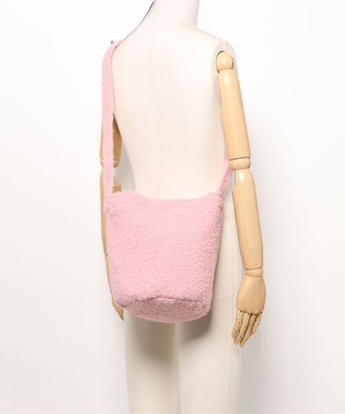 STYLEBLOCK（スタイルブロック）の「ボア素材ミニショルダーバッグ（ショルダーバッグ・レディース・レッド/ピンク/ブラウン・FREE）」の7枚目の写真