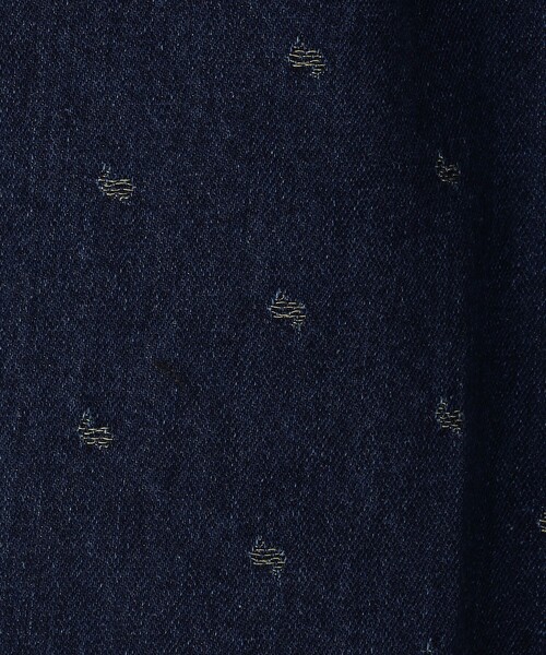 MACPHEE(マカフィー)の「デニムスパークジャカード タックストレートパンツ(デニムパンツ・レディース・ブルー・32/34/36)」の9枚目の写真