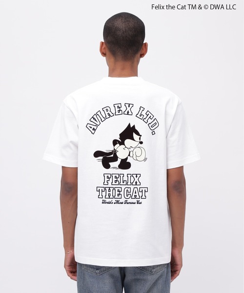THE FELiX(フェリクス)の「《AVIREX × FELIX》"BOXING" T-SHIRT / ボクシング 半袖Tシャツ / アヴィレックス / フィリックス(Tシャツ/カットソー・メンズ・オリーブ/ネイビー/ホワイト・MEDIUM/LARGE/XX-LARGE/X-LARGE)」の13枚目の写真