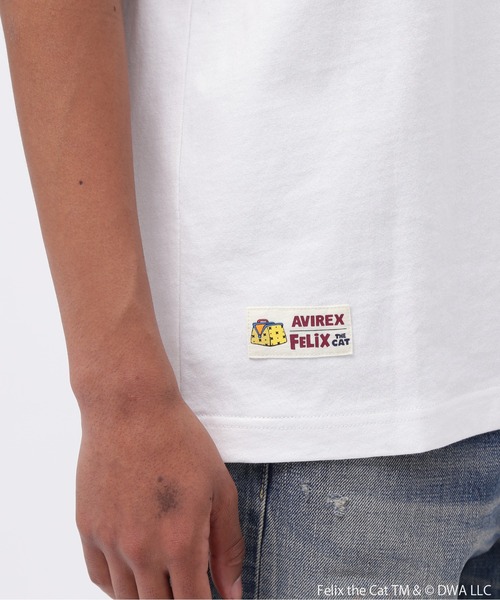 THE FELiX(フェリクス)の「《AVIREX × FELIX》"BOXING" T-SHIRT / ボクシング 半袖Tシャツ / アヴィレックス / フィリックス(Tシャツ/カットソー・メンズ・オリーブ/ネイビー/ホワイト・MEDIUM/LARGE/XX-LARGE/X-LARGE)」の16枚目の写真