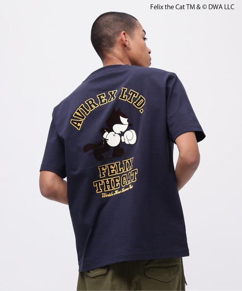 THE FELiX(フェリクス)の「《AVIREX × FELIX》"BOXING" T-SHIRT / ボクシング 半袖Tシャツ / アヴィレックス / フィリックス(Tシャツ/カットソー・メンズ・オリーブ/ネイビー/ホワイト・MEDIUM/LARGE/XX-LARGE/X-LARGE)」の9枚目の写真