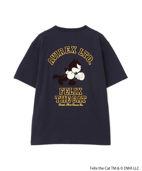 THE FELiX(フェリクス)の「《AVIREX × FELIX》"BOXING" T-SHIRT / ボクシング 半袖Tシャツ / アヴィレックス / フィリックス(Tシャツ/カットソー・メンズ・オリーブ/ネイビー/ホワイト・MEDIUM/LARGE/XX-LARGE/X-LARGE)」の4枚目の写真