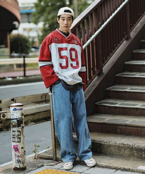 niko and（ニコアンド）の「9oz COOLMAXライトデニム5ポケット