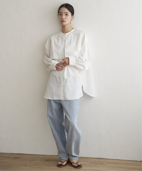 LBC（エルビーシー）の「ＴＣブロードケープブラウス（シャツ/ブラウス・レディース・チャコールグレー/ホワイト・M/L）」の17枚目の写真