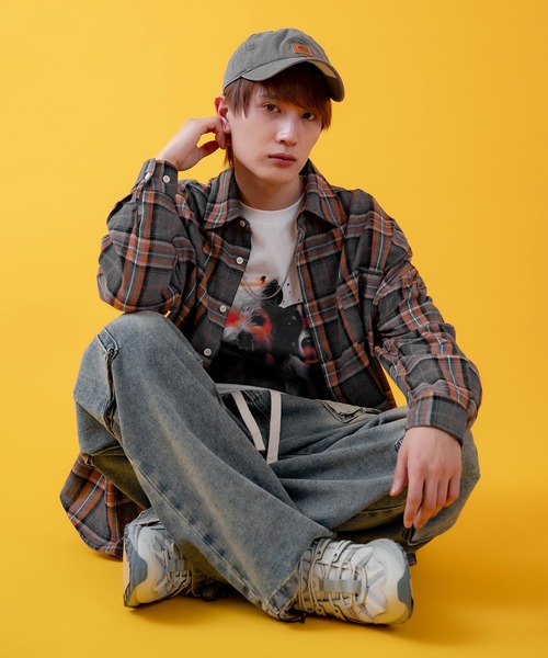 improves（インプローブス）の「レギュラー チェックシャツ（シャツ/ブラウス・メンズ・グリーン/イエロー/グレー・SMALL/MEDIUM/LARGE）」の5枚目の写真